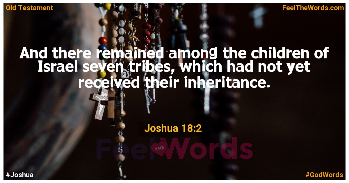 Joshua 18:2