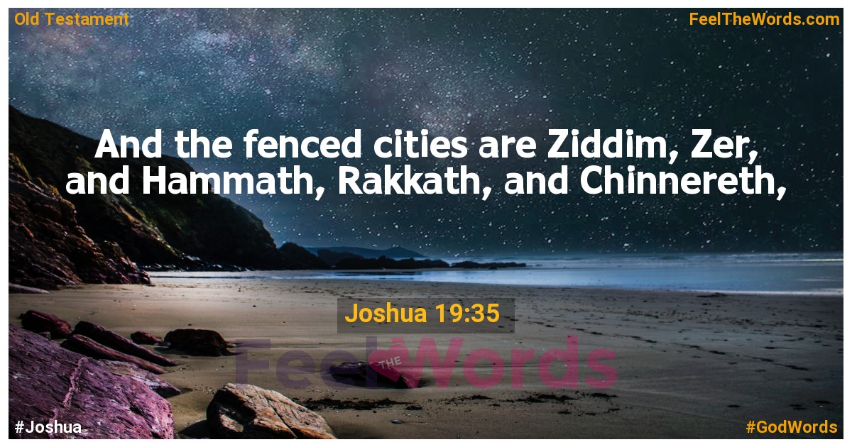 Joshua 19:35