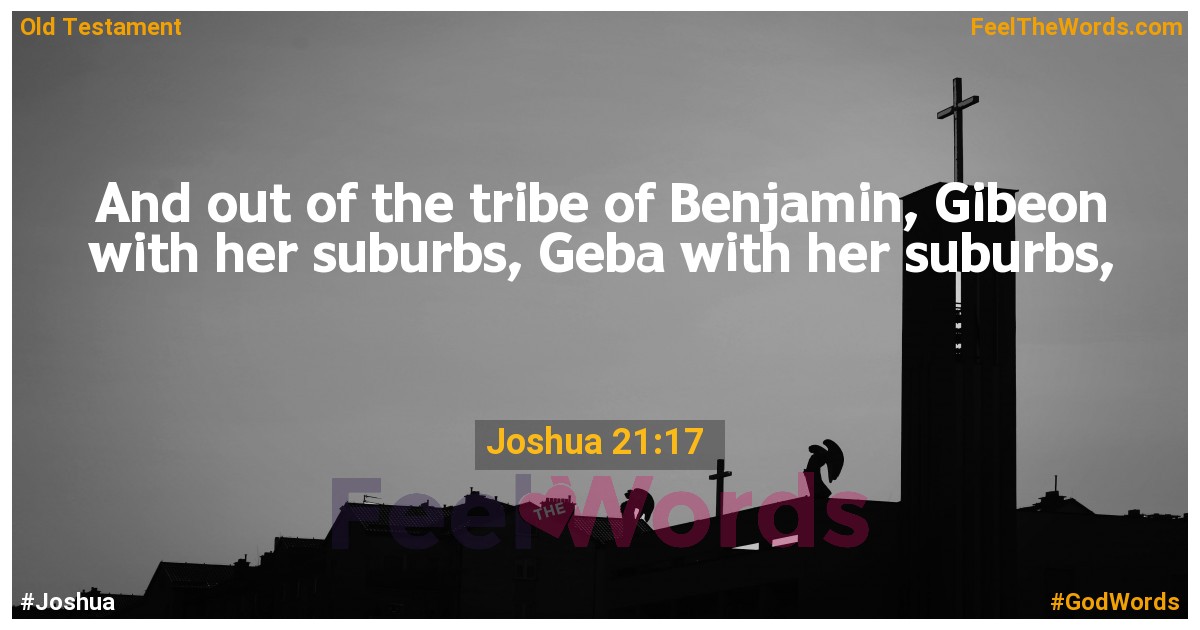 Joshua 21:17