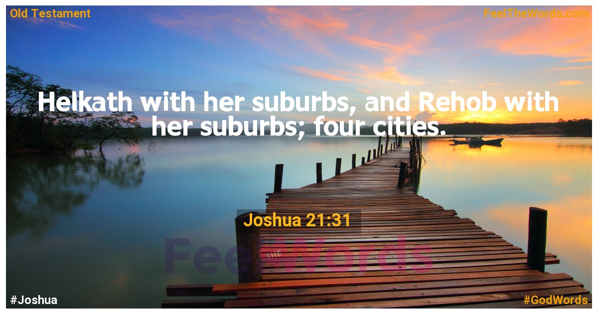 Joshua 21:31