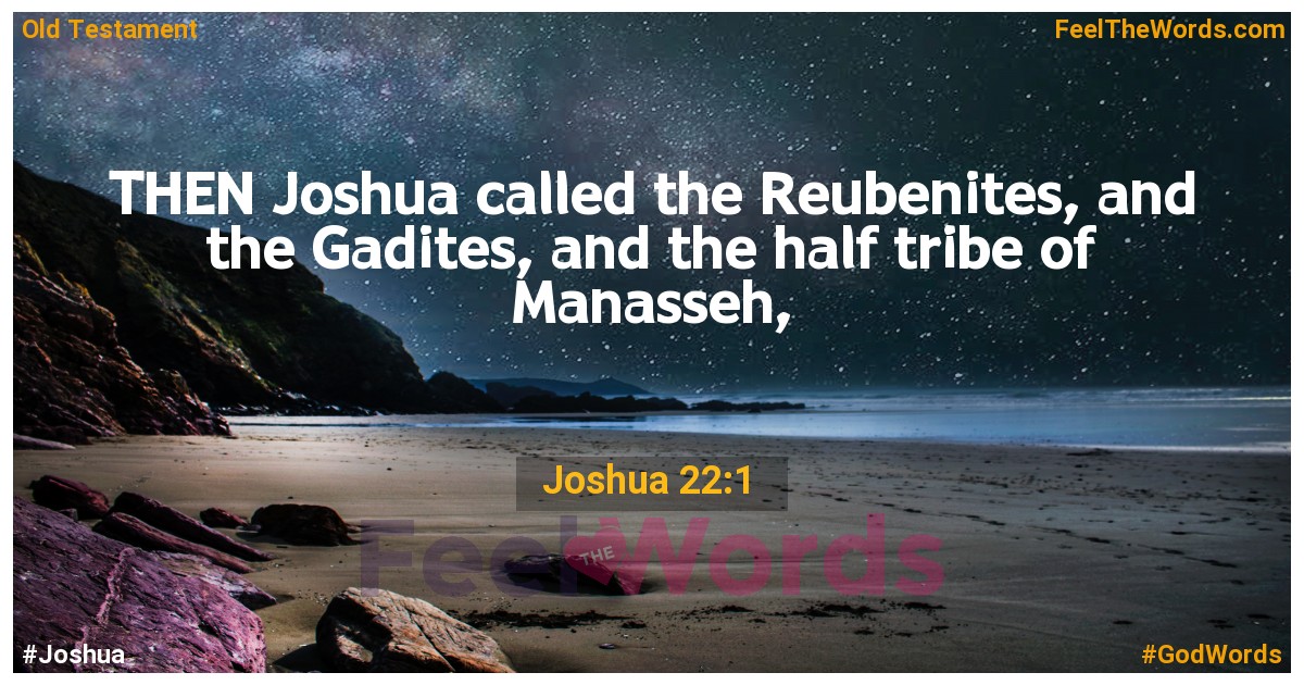 Joshua 22:1