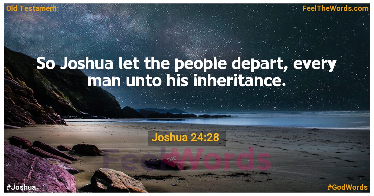 Joshua 24:28