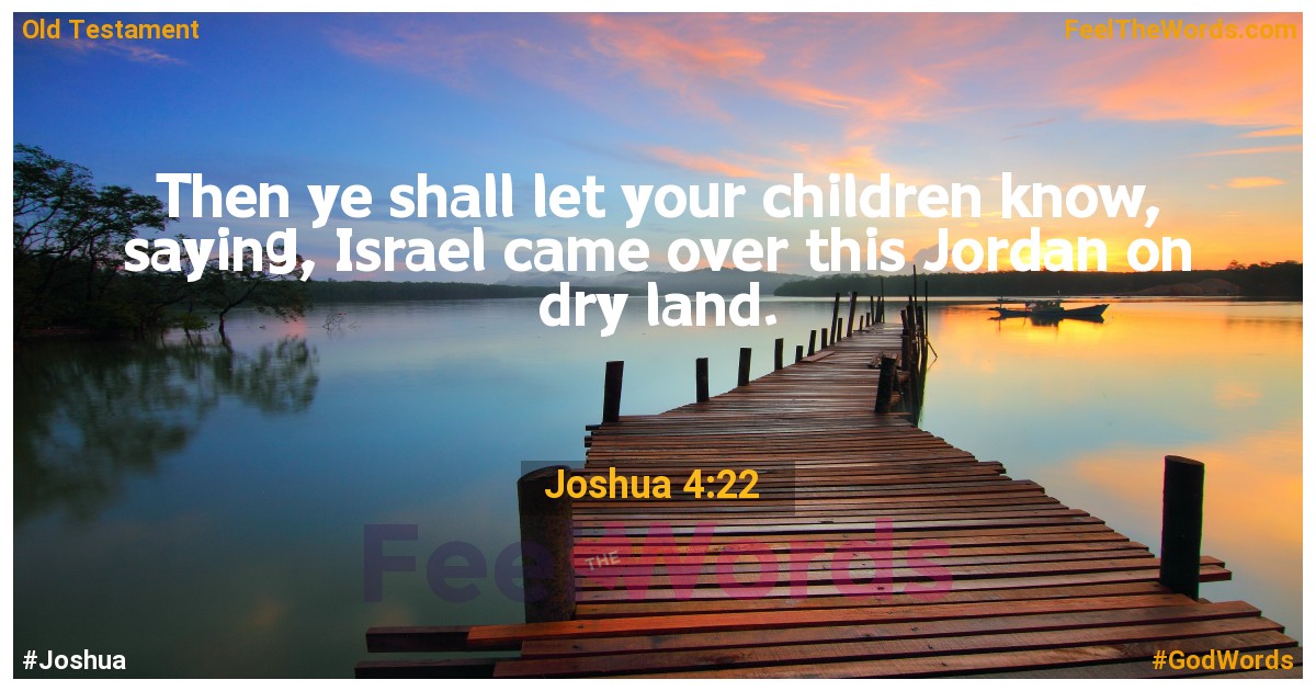 Joshua 4:22