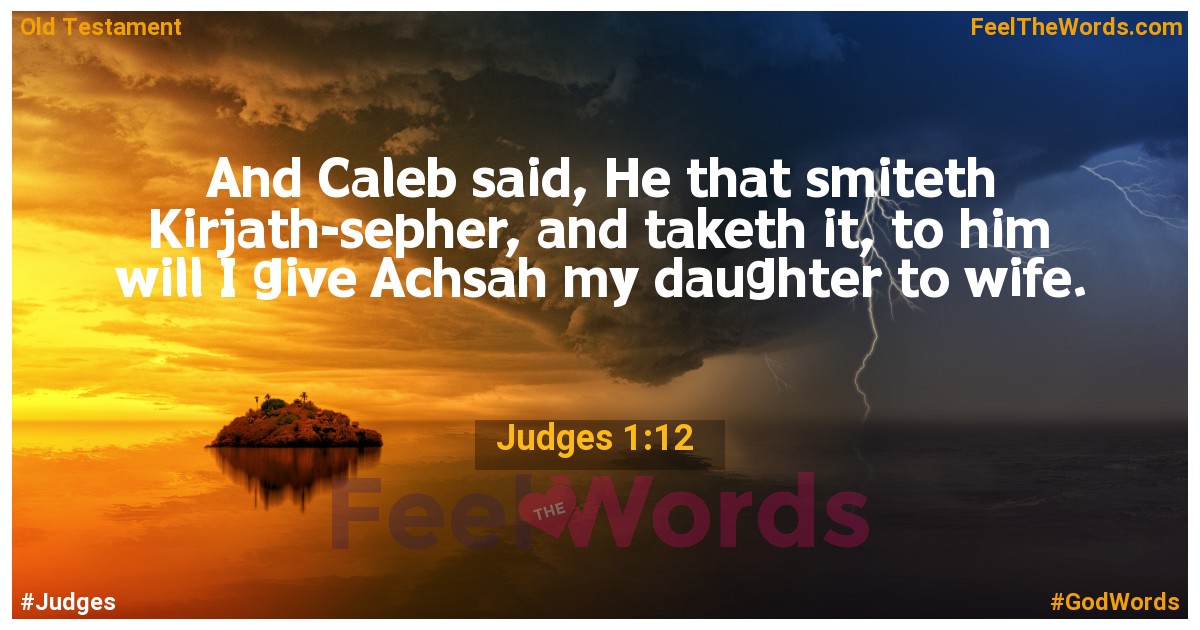 Judges 1:12