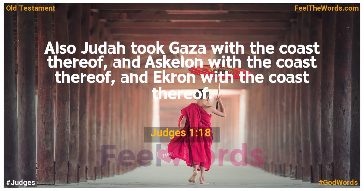 Judges 1:18