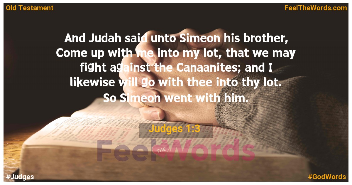 Judges 1:3