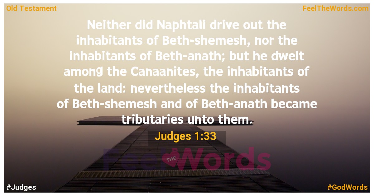 Judges 1:33