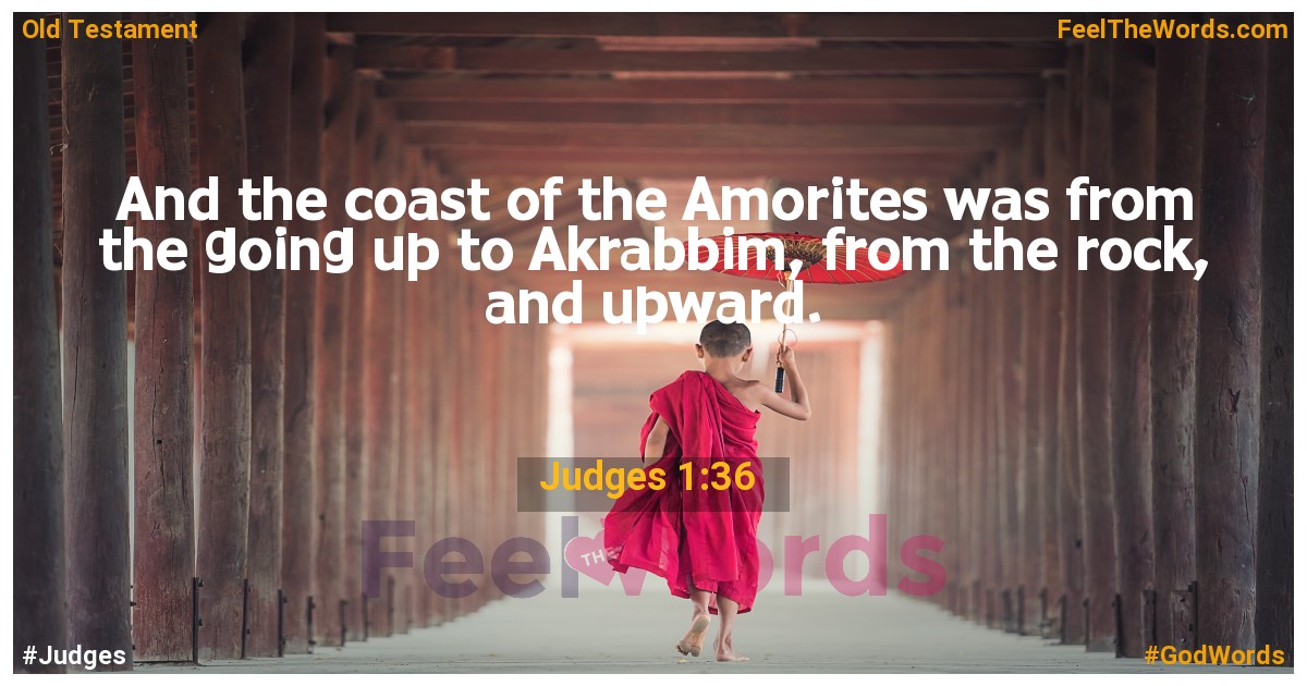 Judges 1:36