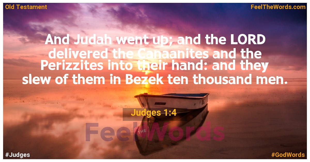 Judges 1:4