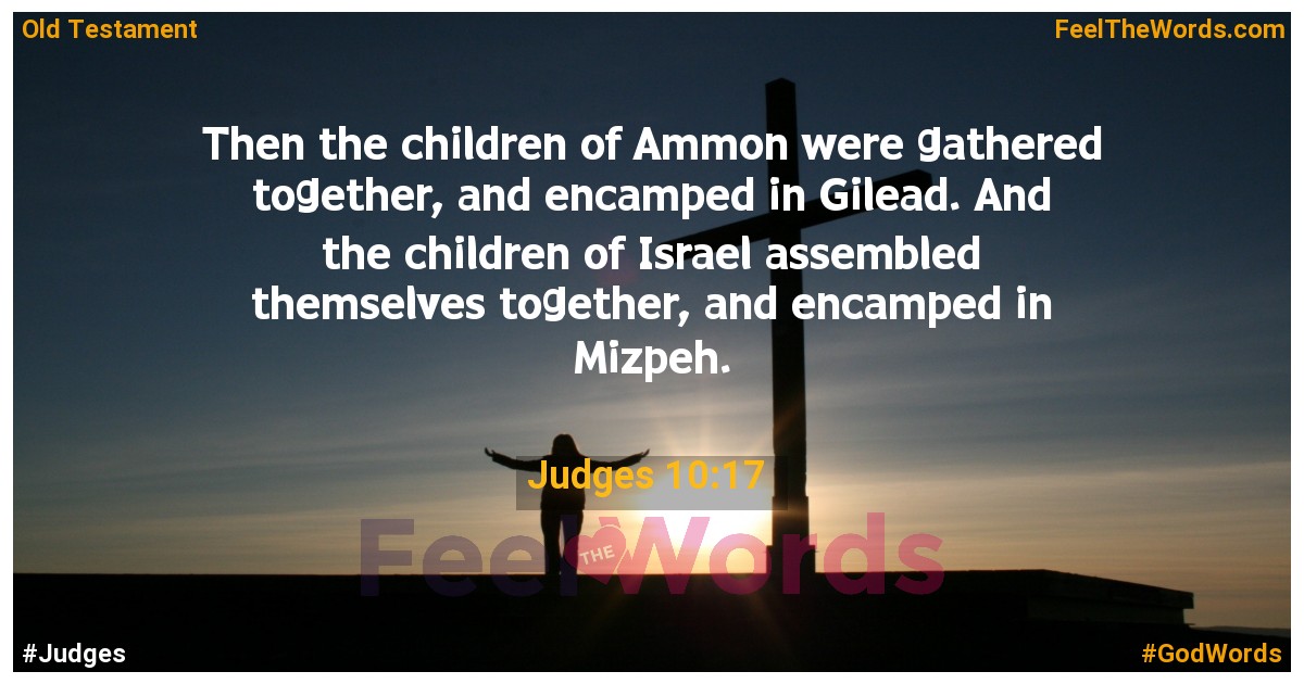 Judges 10:17