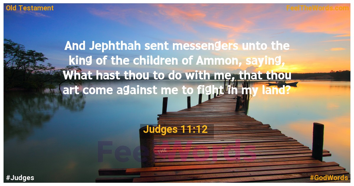 Judges 11:12