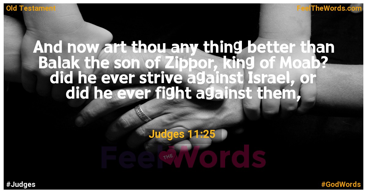 Judges 11:25