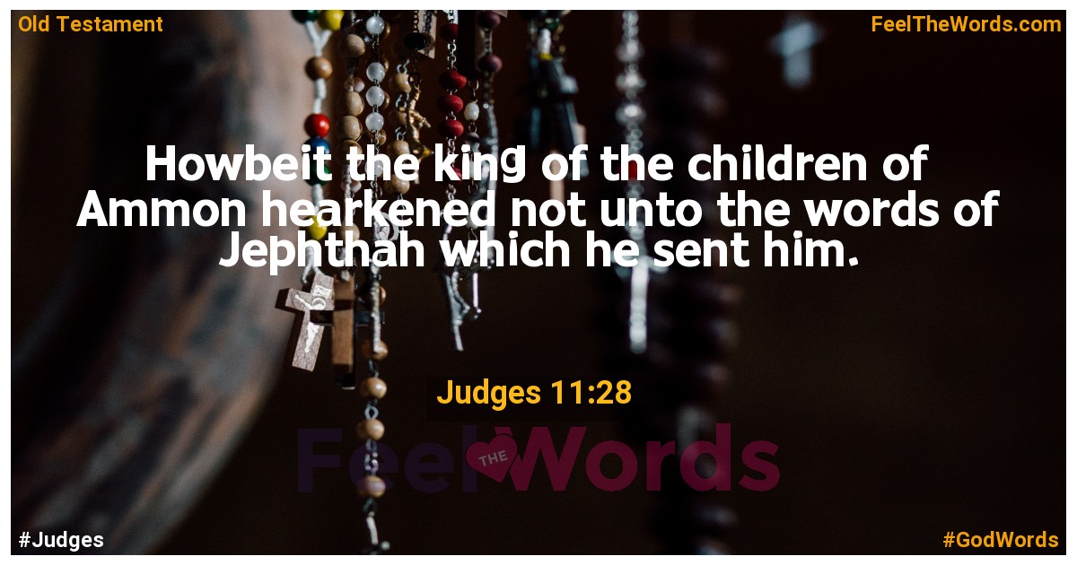 Judges 11:28