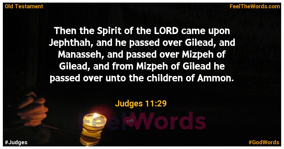 Judges 11:29