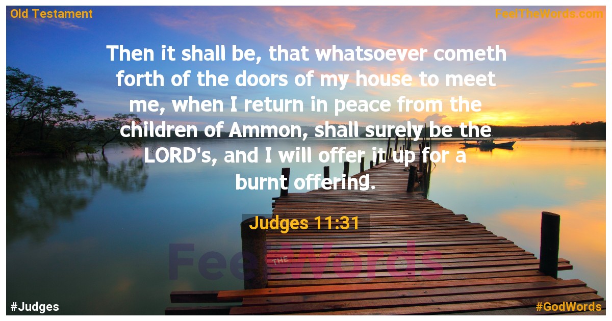Judges 11:31
