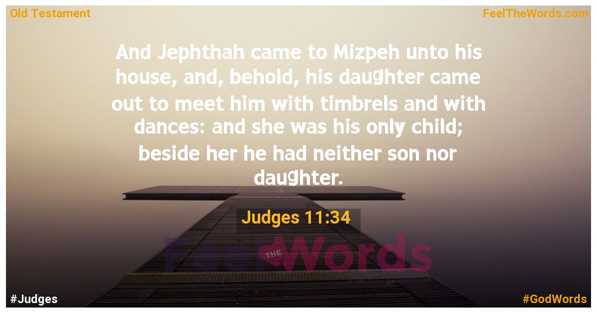 Judges 11:34