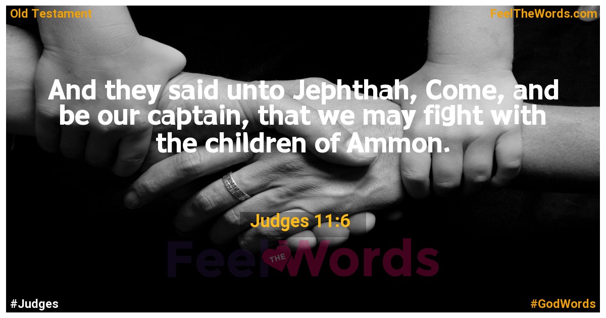 Judges 11:6