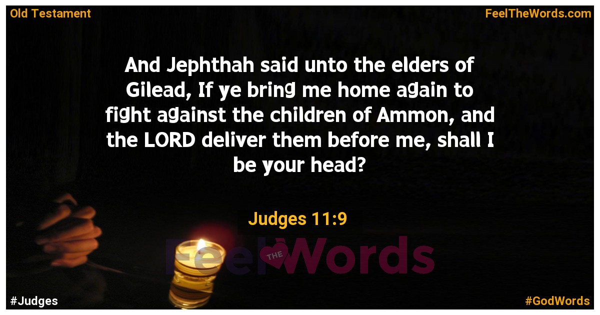 Judges 11:9