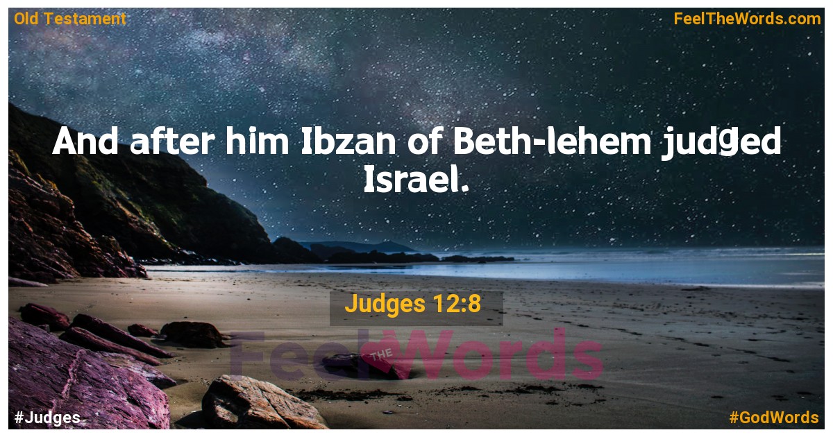Judges 12:8