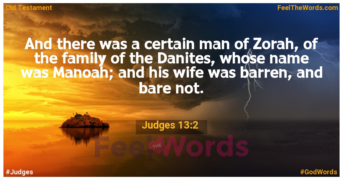 Judges 13:2