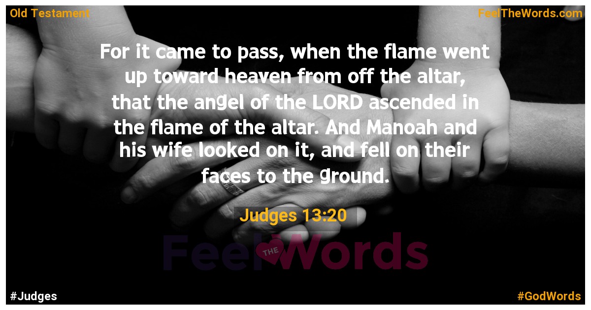 Judges 13:20
