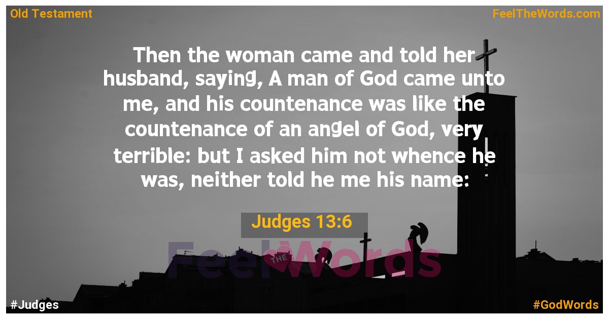 Judges 13:6