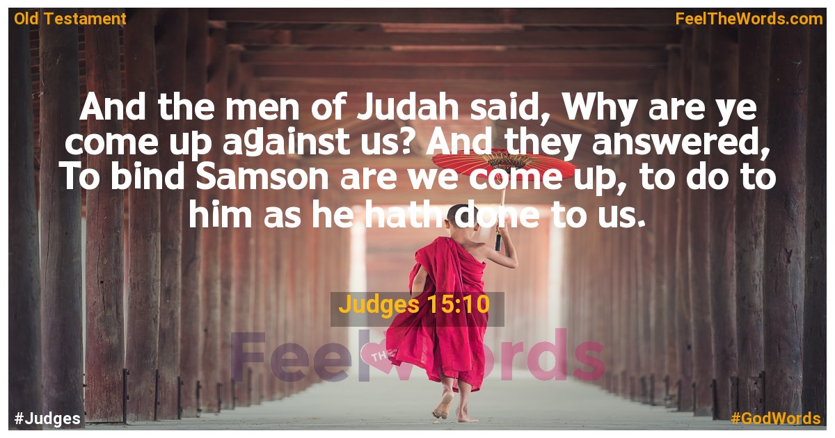 Judges 15:10