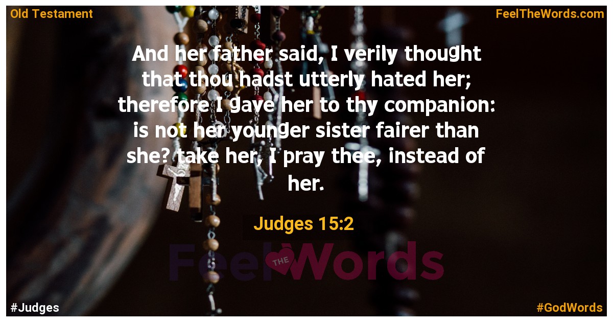 Judges 15:2