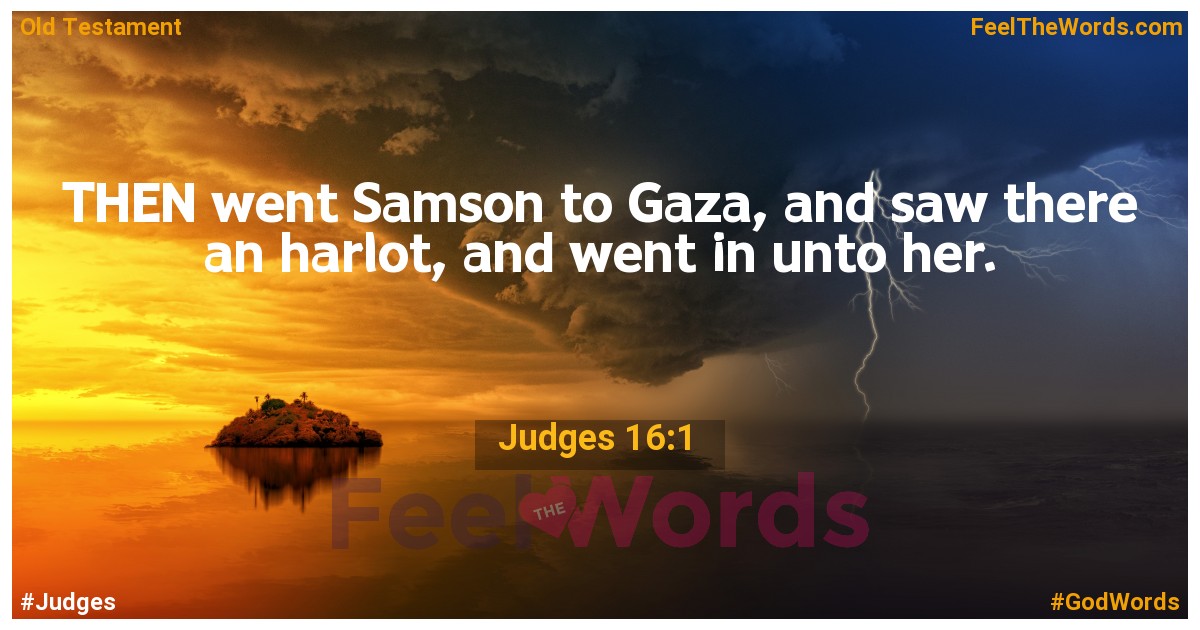 Judges 16:1