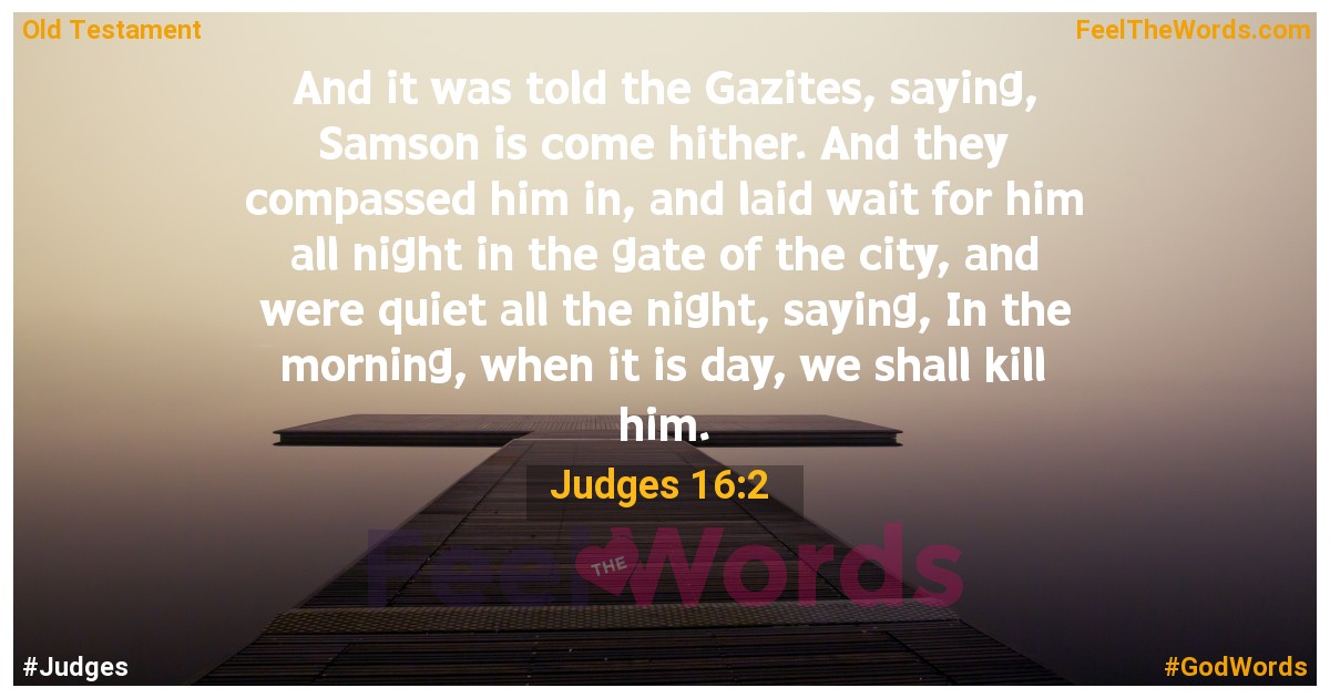 Judges 16:2