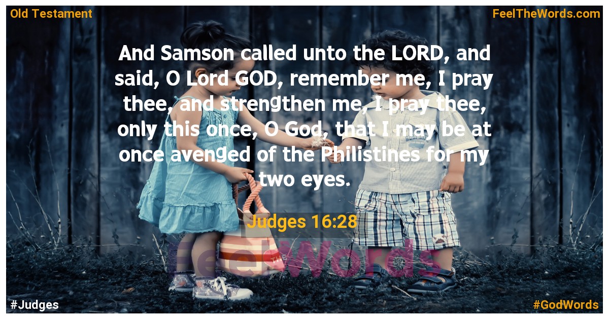 Judges 16:28