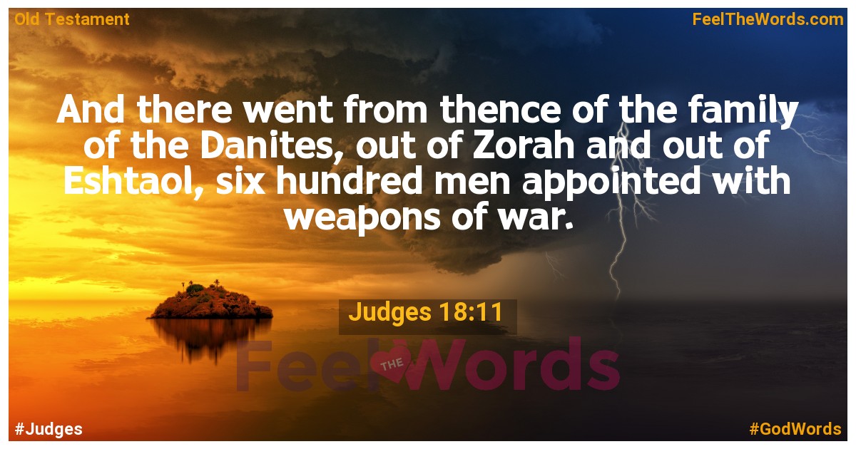 Judges 18:11