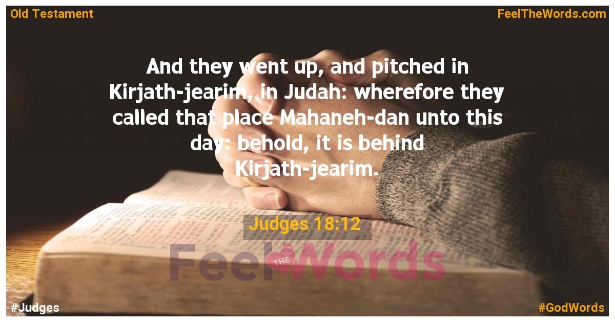 Judges 18:12