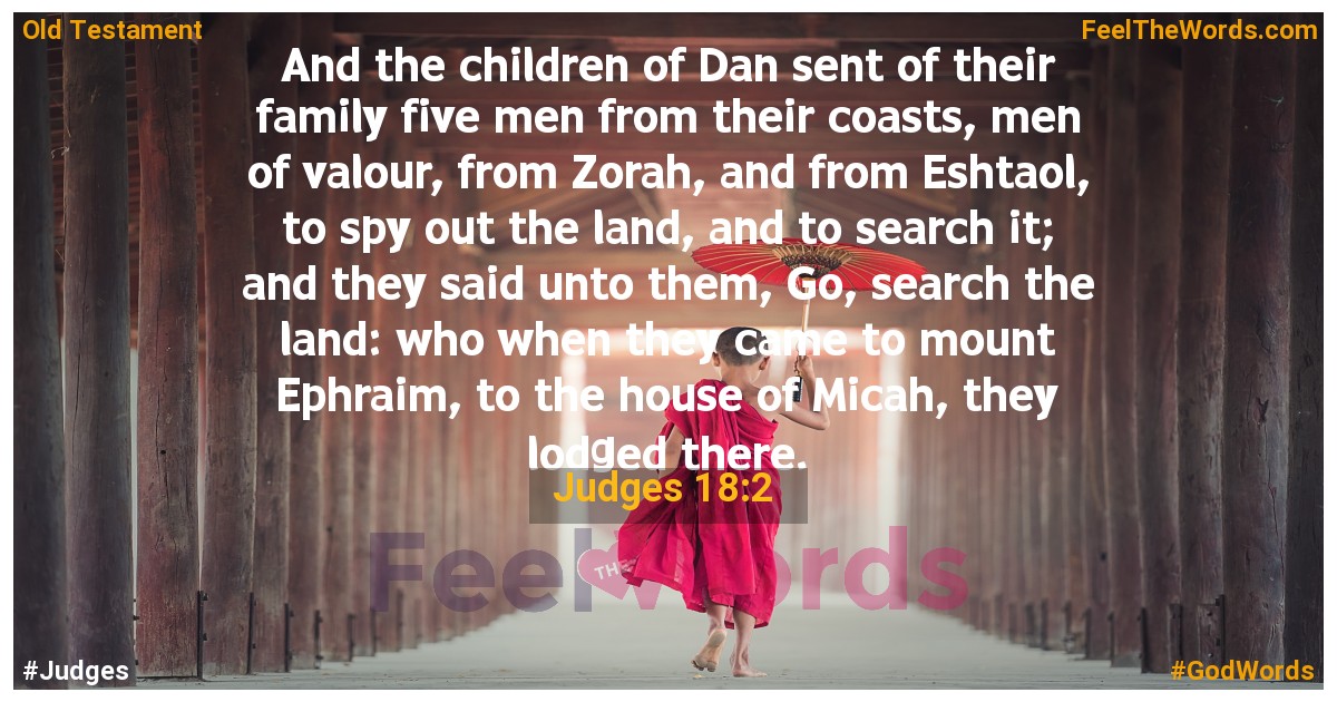 Judges 18:2