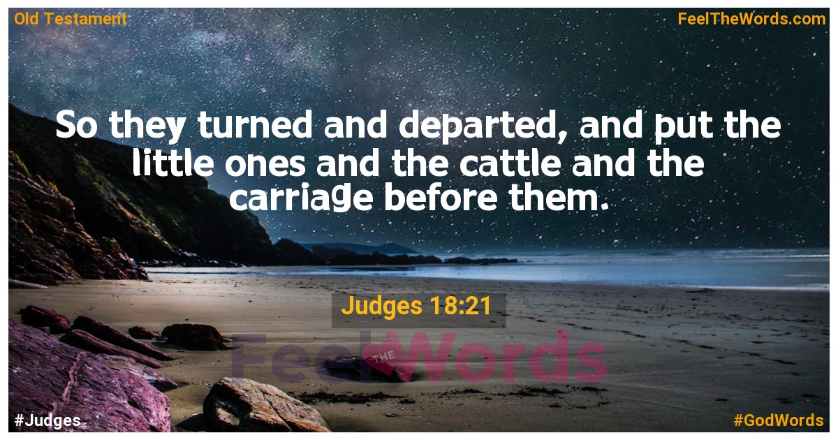 Judges 18:21