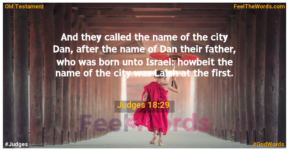 Judges 18:29