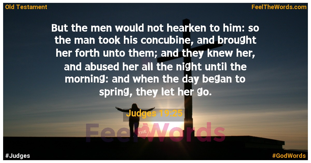 Judges 19:25
