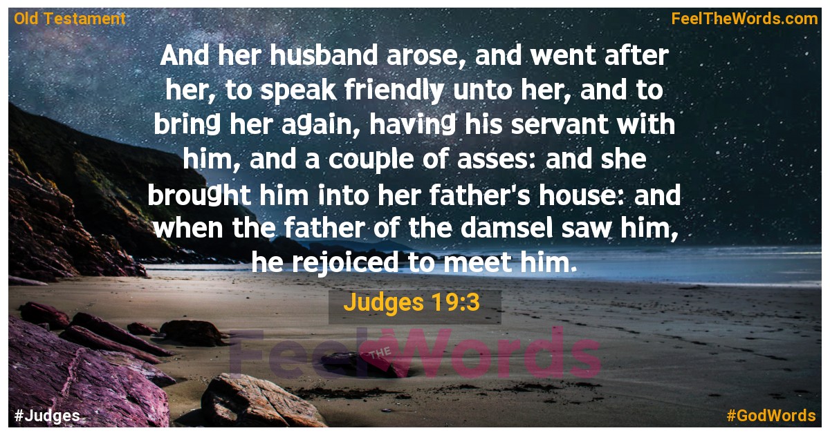 Judges 19:3