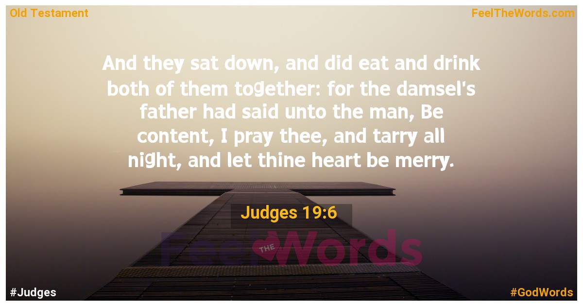 Judges 19:6