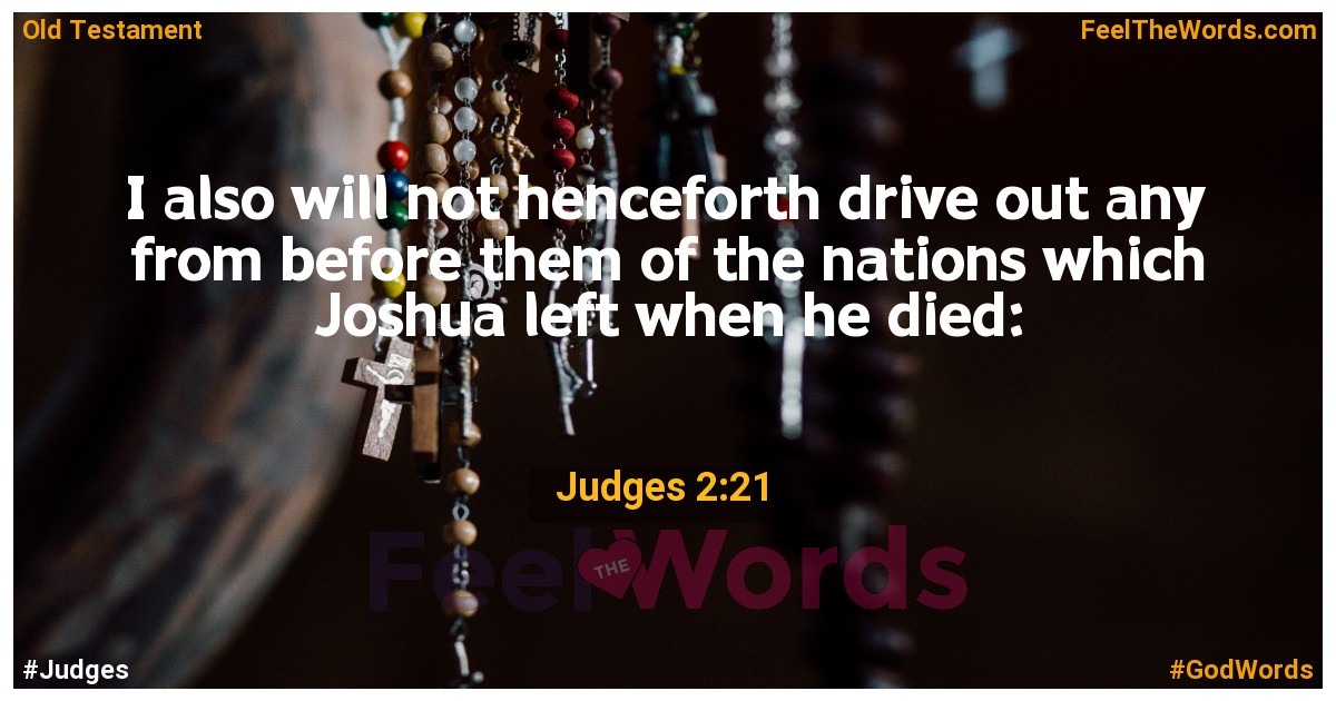 Judges 2:21