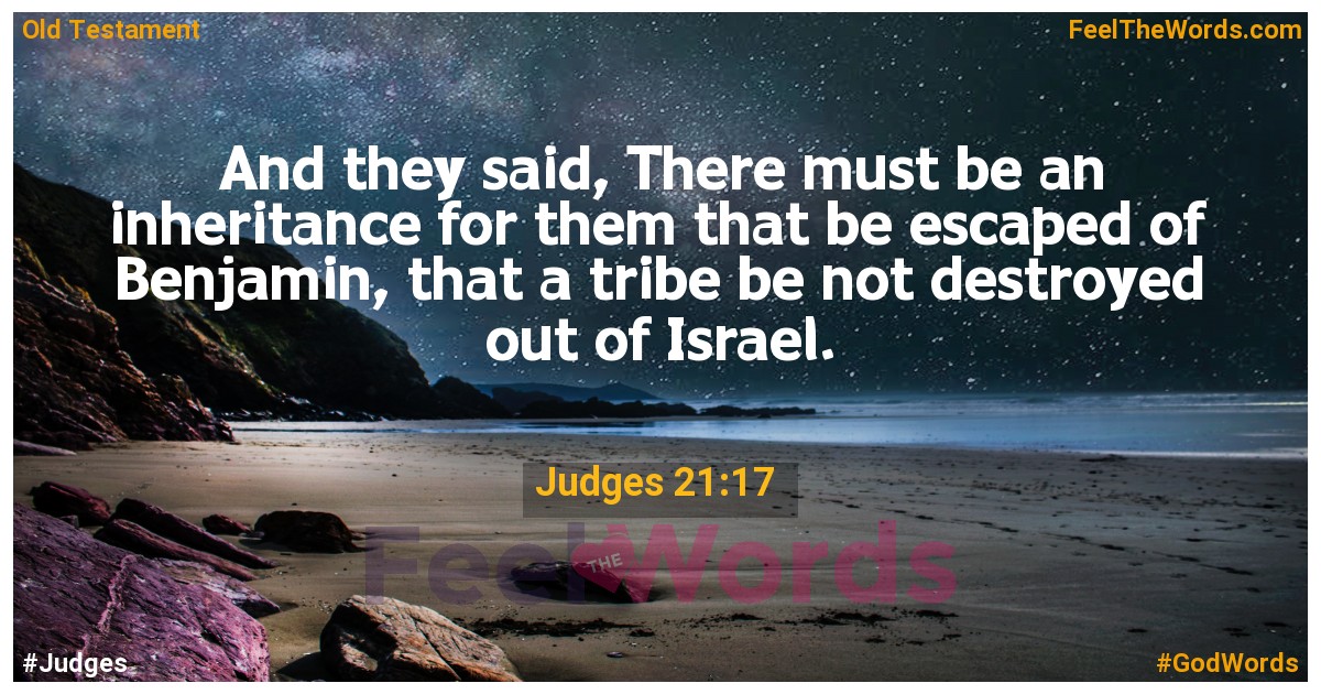Judges 21:17