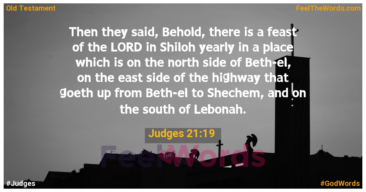 Judges 21:19