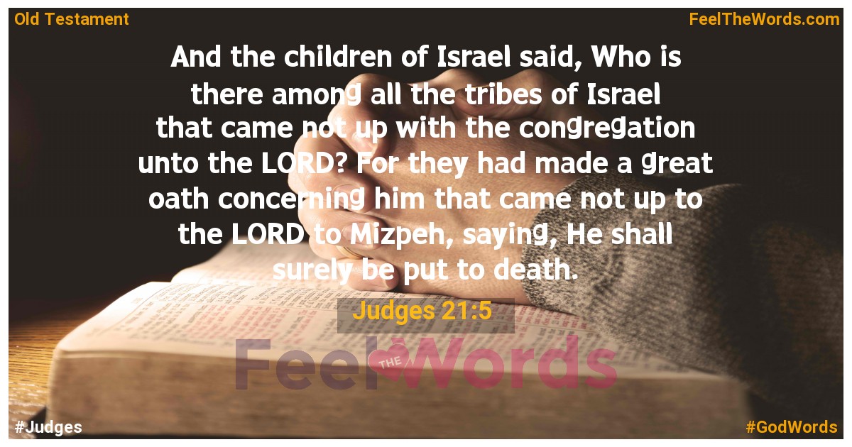 Judges 21:5