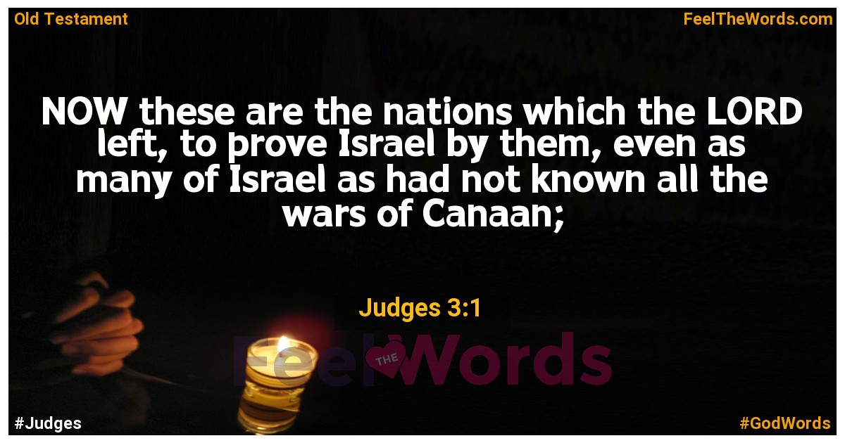 Judges 3:1