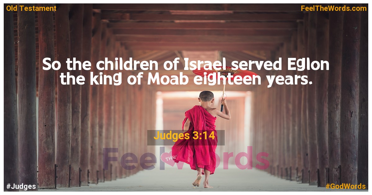 Judges 3:14