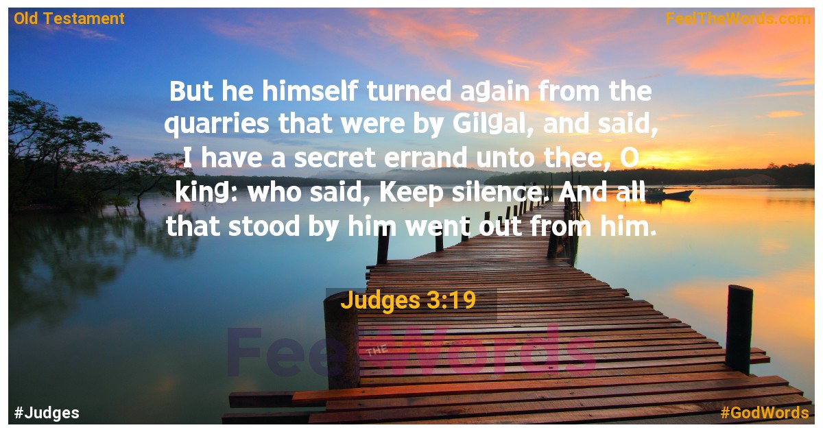 Judges 3:19