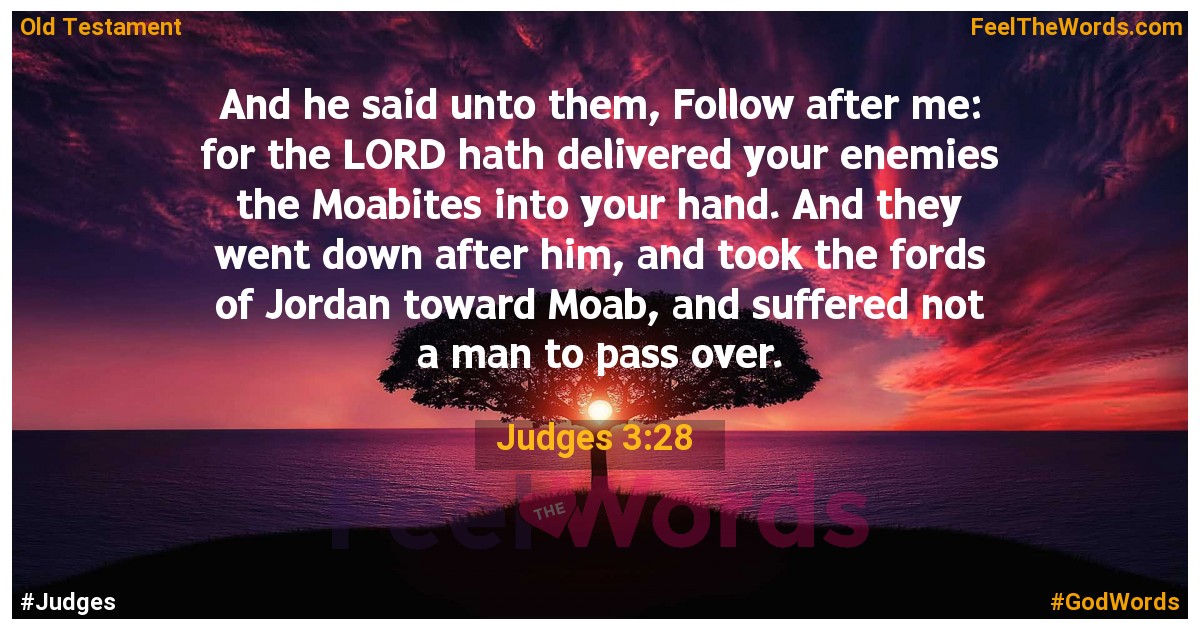 Judges 3:28
