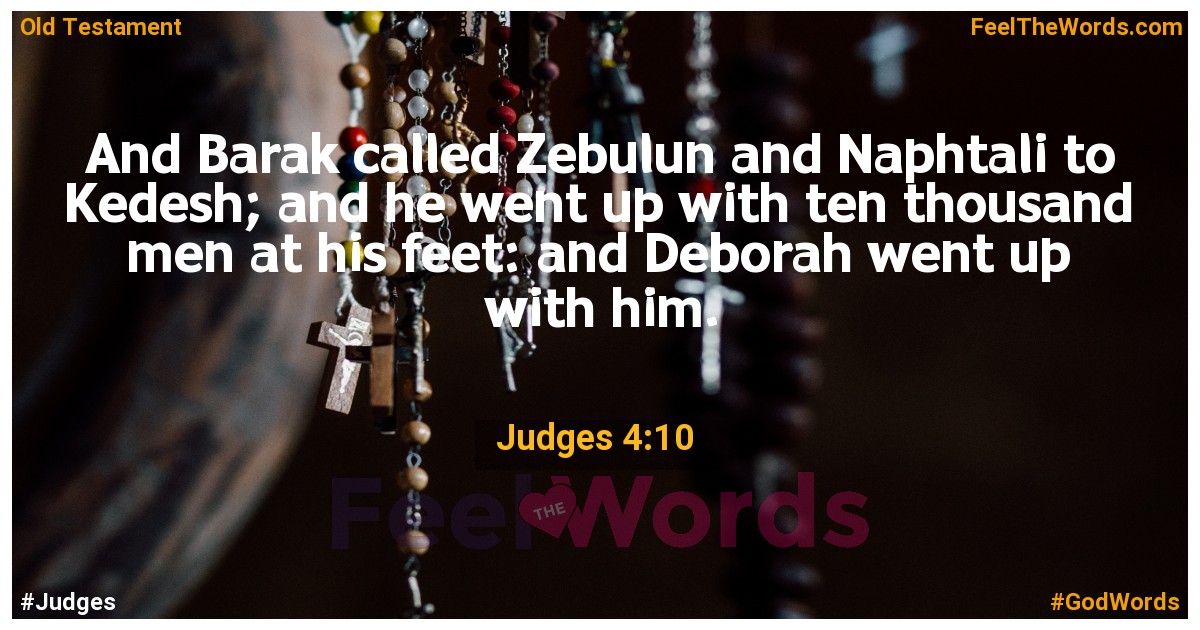 Judges 4:10