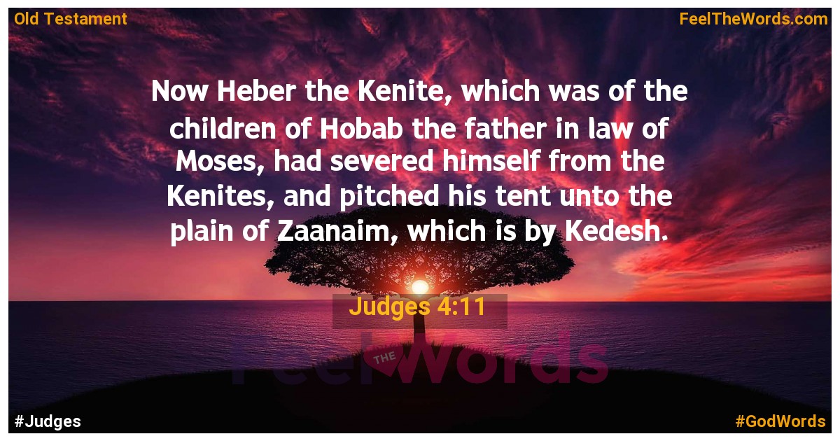 Judges 4:11