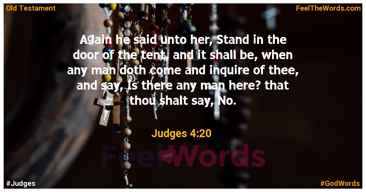 Judges 4:20